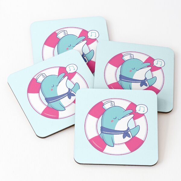 Item preview, Cute Singing Dolphin Sailor designed and sold by rustydoodle.