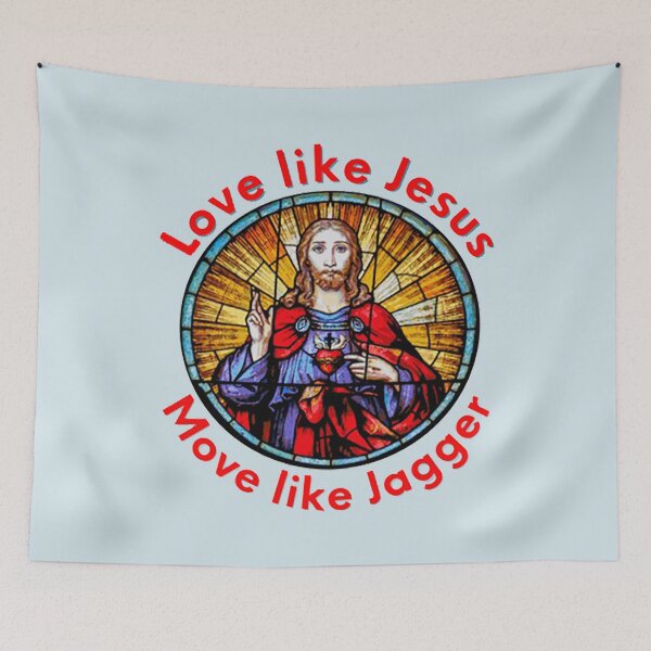 Item preview, Love like Jesus. Move like Jagger designed and sold by GHarshita.