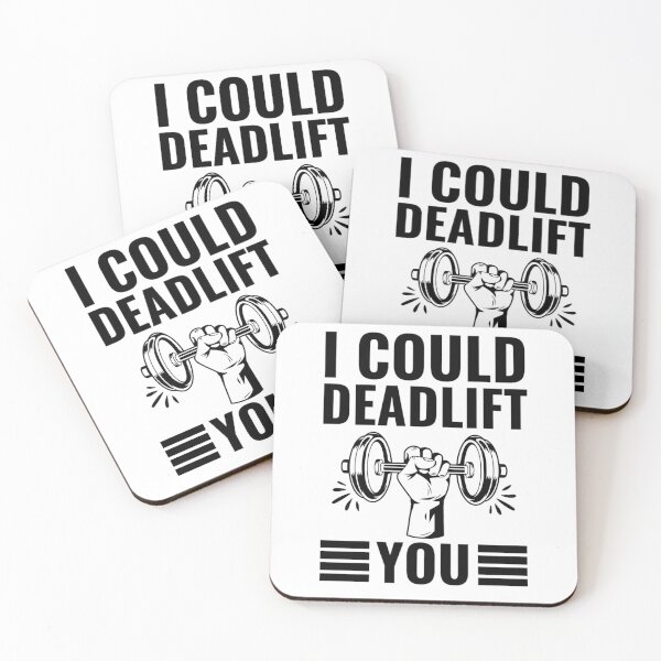 Item preview, I Could Deadlift You | Motivational Gym Quotes  designed and sold by chetan786.