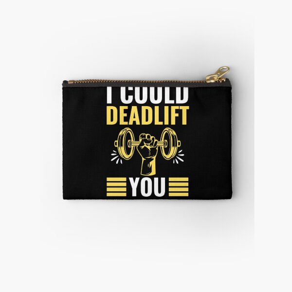 Item preview, I Could Deadlift You | Motivational Gym Quotes  designed and sold by chetan786.