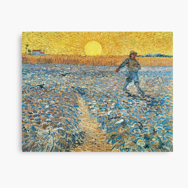 The Sower by Vincent van Gogh Canvas Print