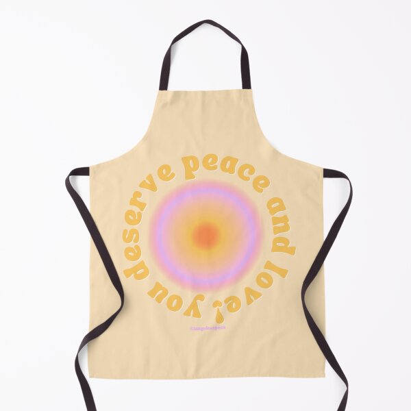 Item preview, You Deserve Peace and Love - YELLOW - From Feed designed and sold by tangelos.