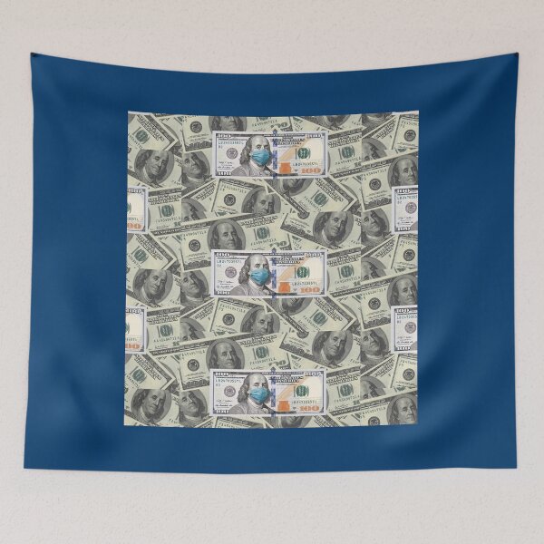 Item preview, 100 BILL IN 2020 (Benjamin Franklin Wearing Face Mask 100 Dollars) Sleeveless Top designed and sold by GwynethTucker.