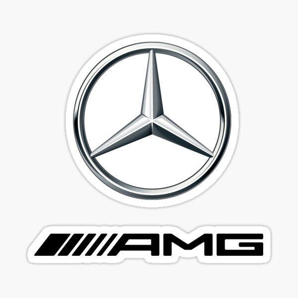 Mercedes AMG Seiten Aufkleber