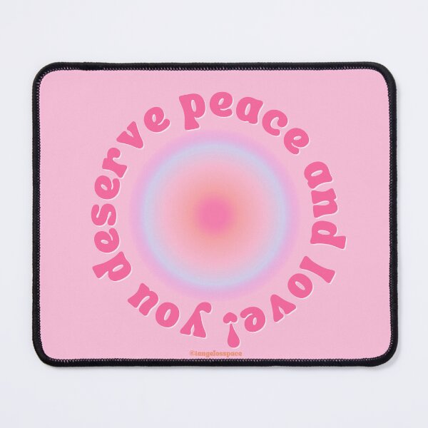 Item preview, You Deserve Peace and Love - PINK - From Feed designed and sold by tangelos.