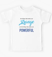 "The Things That Make You Strange Are the Things that Make You Powerful" Ben Platt Acceptance Speech Kids Tee