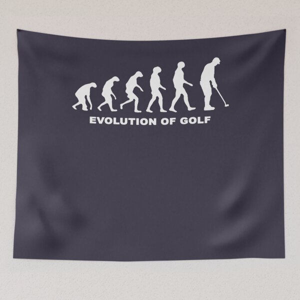 Item preview, Movie EVOLUTION OF GOLF WHITE designed and sold by ConnyWiesner.