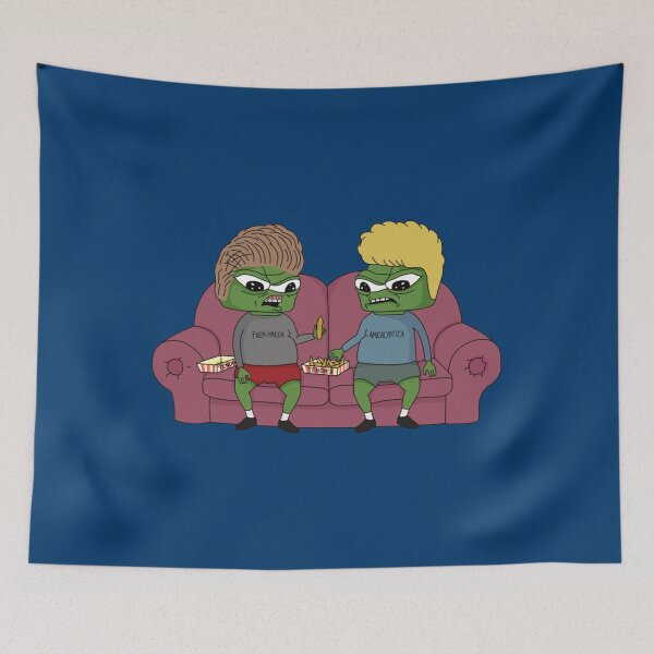 Item preview, Beavis _amp_ Butthead Apu Apustaja _amp_ Tendies    designed and sold by GwynethTucker.