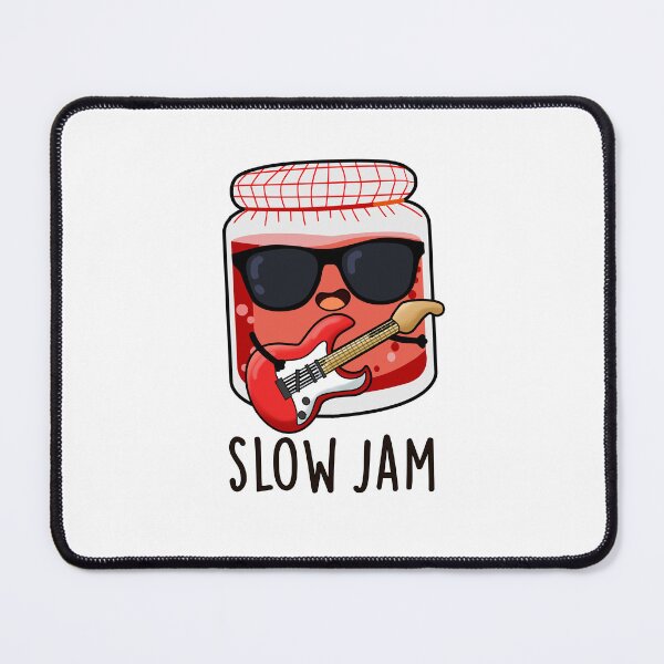Item preview, Slow Jam Funny Music Puns designed and sold by punnybone.