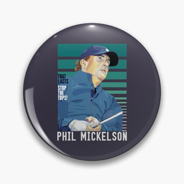 Item preview, Navy Phil Mickelson lefty Golf Legend designed and sold by ConnyWiesner.