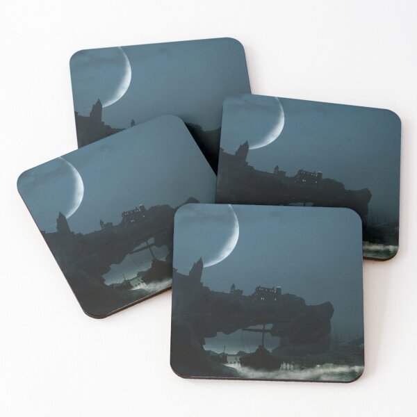 Item preview, Moonlight Over the Blue Palace of Solitude designed and sold by brimstoneGFX.