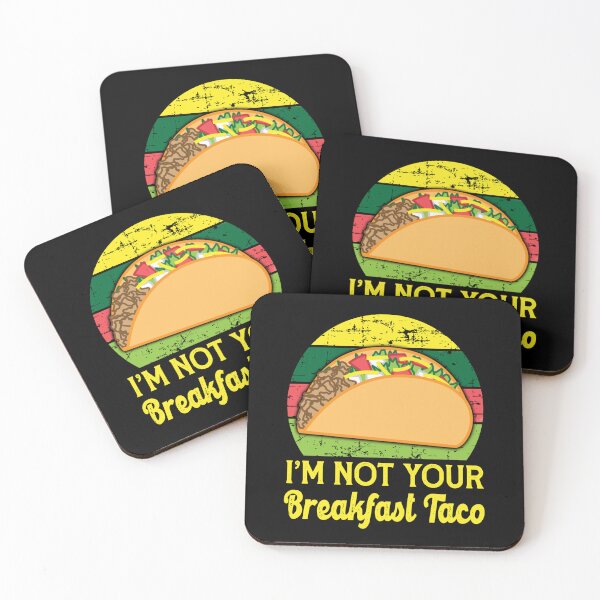 Item preview, I’m not your breakfast taco Jill Biden  designed and sold by tiffanator606.