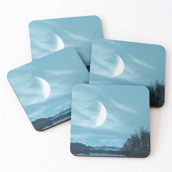 Item preview, Moon Over Lake designed and sold by brimstoneGFX.