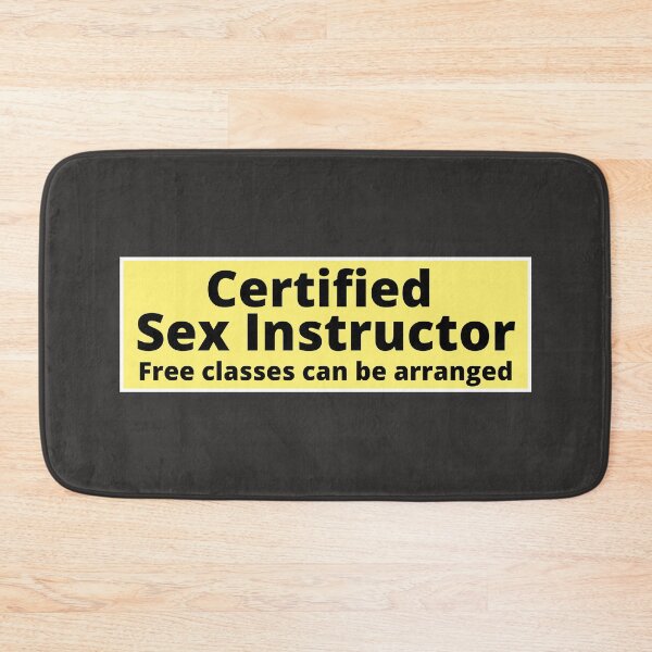 Item preview, Certified Sex Instructor designed and sold by Ravindu1997.