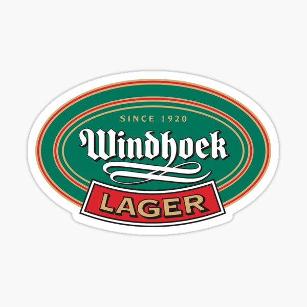 "Caps Lager Windhoek " Sticker for Sale by Redbubble