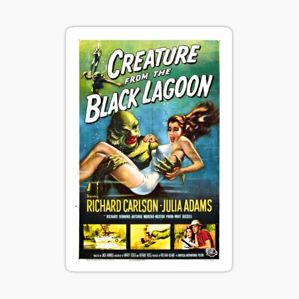 Creature from the Black Lagoon Sticker