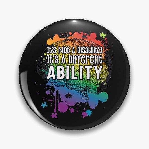 Item preview, Not A Disability A Different Ability Autism Awareness designed and sold by HaaChris-Artis.