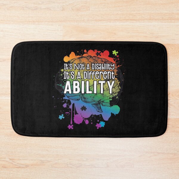 Item preview, Not A Disability A Different Ability Autism Awareness designed and sold by HaaChris-Artis.