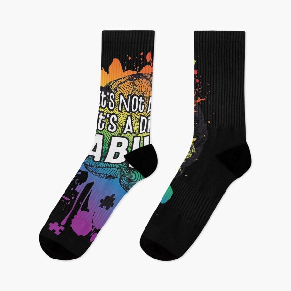 Item preview, Not A Disability A Different Ability Autism Awareness designed and sold by HaaChris-Artis.