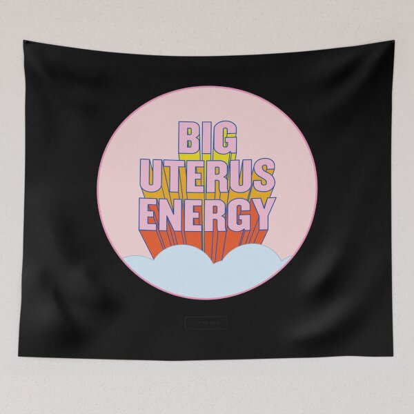 Item preview, BIG UTERUS ENERGY (uterus optional)  Classic  designed and sold by kautderapsy.