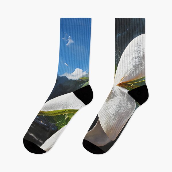 Item preview, Plumeria flower designed and sold by fizzribbit.