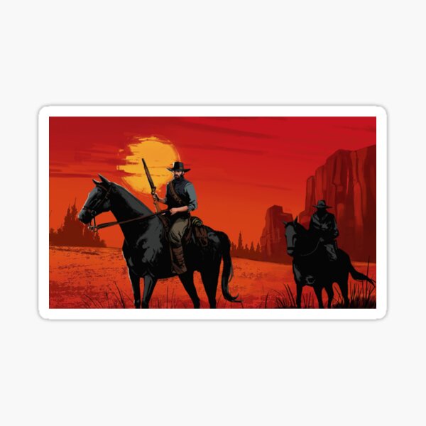 Vista previa del artículo con la obra «Juegos de pandillas de vaqueros occidentales», diseñado y vendido por HikingKitos.