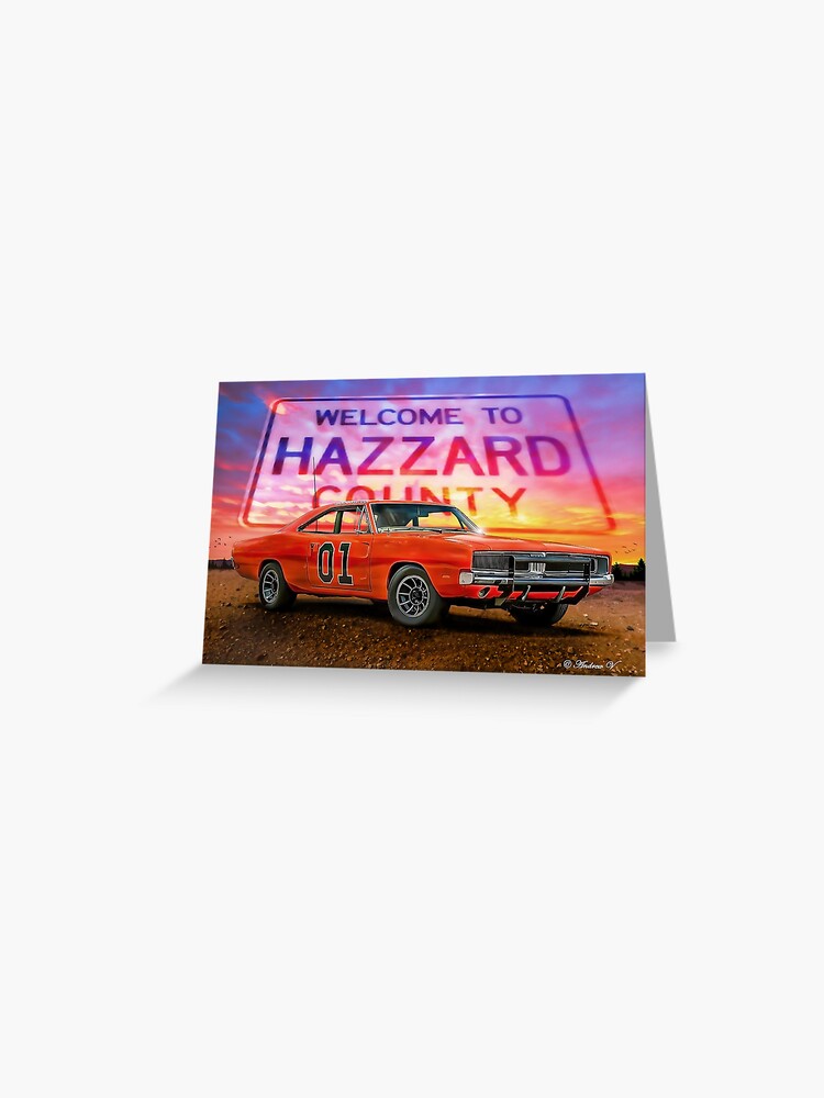 The Dukes good of Hazzard Bo and Luke on card