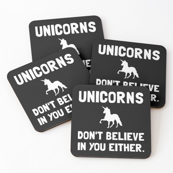 Item preview, Unicorns Do Not Believe Light Version designed and sold by TheBestStore.
