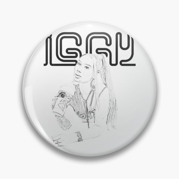 Item preview, I.G.G.Y Iggy Azalea The End of an Era Monochrome Print   designed and sold by Ererry.