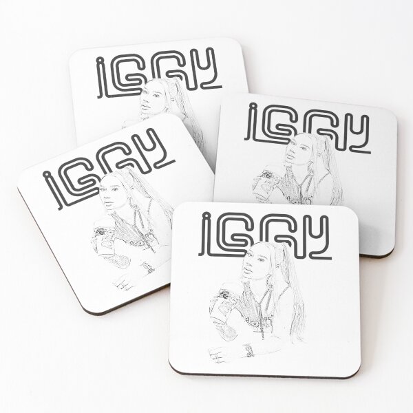 Item preview, I.G.G.Y Iggy Azalea The End of an Era Monochrome Print   designed and sold by Ererry.