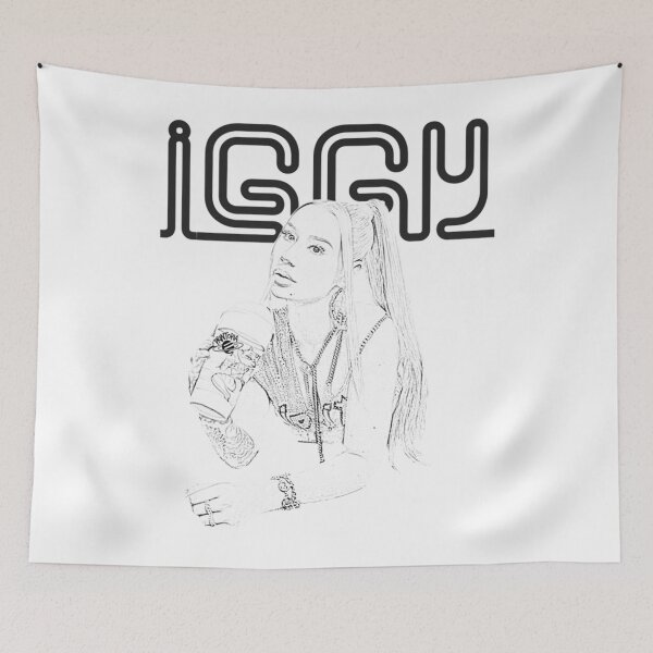 Item preview, I.G.G.Y Iggy Azalea The End of an Era Monochrome Print   designed and sold by Ererry.