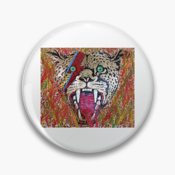 Item preview, leopard head in the reeds - inspired by Iggy n Ziggy   designed and sold by Ererry.