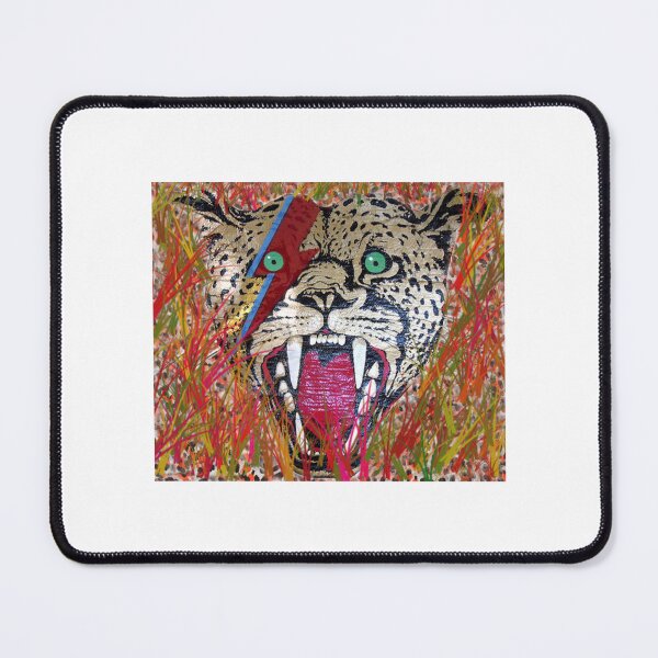 Item preview, leopard head in the reeds - inspired by Iggy n Ziggy   designed and sold by Ererry.