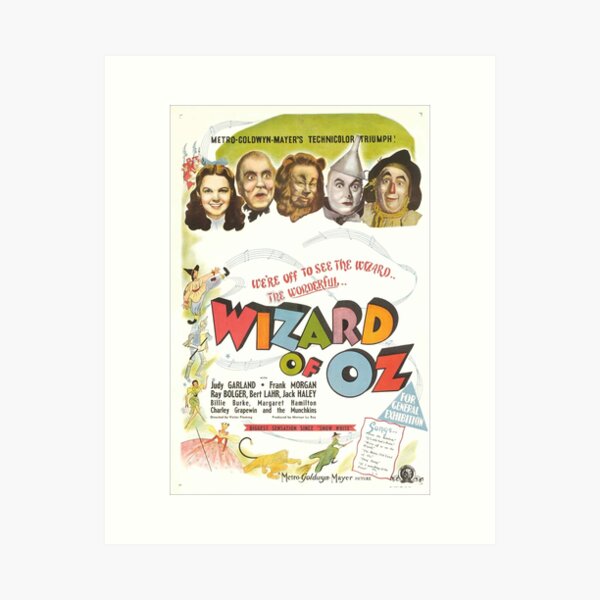 1903 The Wizard of Oz Vintage Musical Theater Moive Canvas Art Poster and  Wall Art Picture Print Modern Family bedroom aesthetic gift Decor aesthetic  vintage online cheap Posters 08x12inch(20x30cm) : : Home