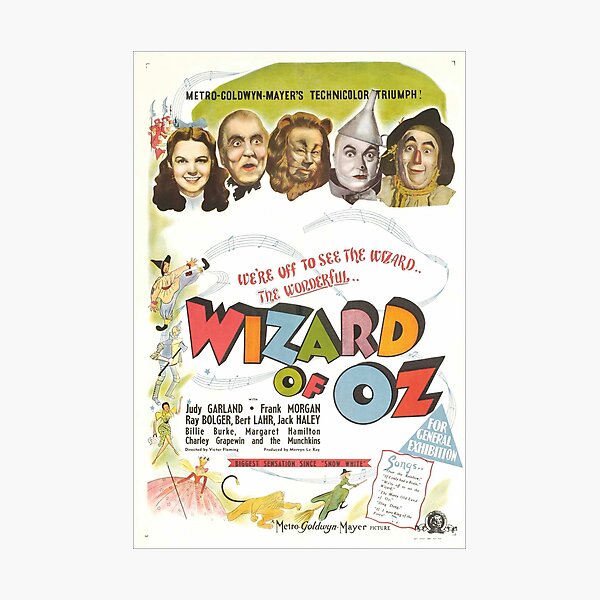 The Wizard of Oz (Alt) Photographic Print