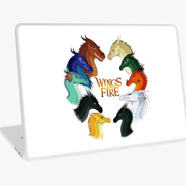 Alas de fuego: todas juntas Vinilo para portátil