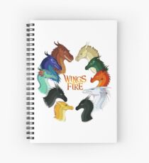 Wings of Fire - All Together Spiral Notebook
