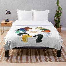 Wings of Fire - All Together Throw Blanket