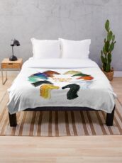 Wings of Fire - All Together Throw Blanket