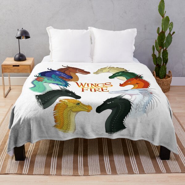 Wings of Fire - All Together Throw Blanket