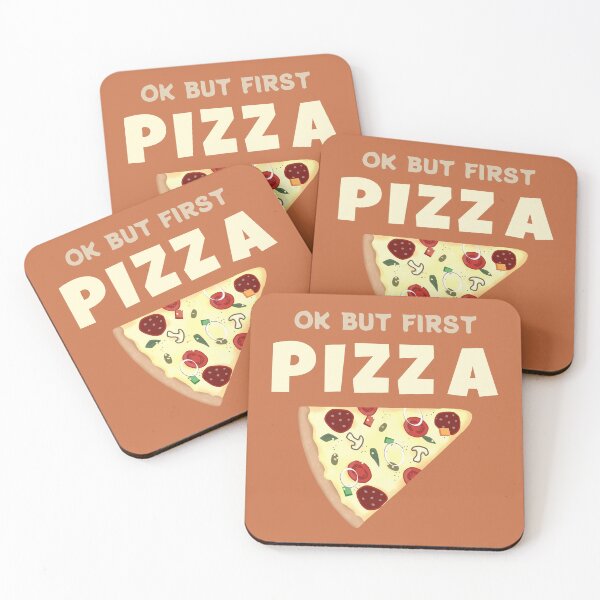 Item preview, Ok But First Pizza - Pizza Lovers designed and sold by ViewerEqualsPhoton.
