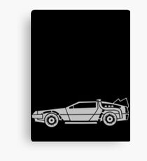 Delorean Canvas Print