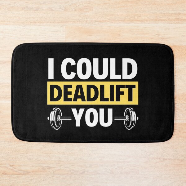 Item preview,  I Could Deadlift You | Motivational Gym Quotes  designed and sold by chetan786.