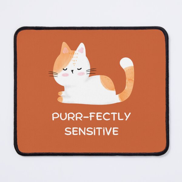 Item preview, Purrfectly Sensitive designed and sold by HSPgiftshop.