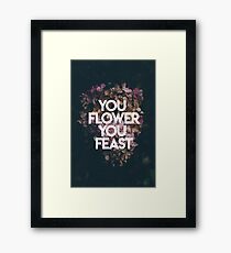 WOMAN Framed Print