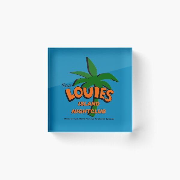 Item preview, Visit Louies Island Nightclub designed and sold by robotghost.