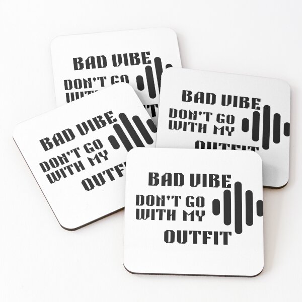 Item preview, Bad vibe don't go with my outfit designed and sold by Creative fashion Mix.