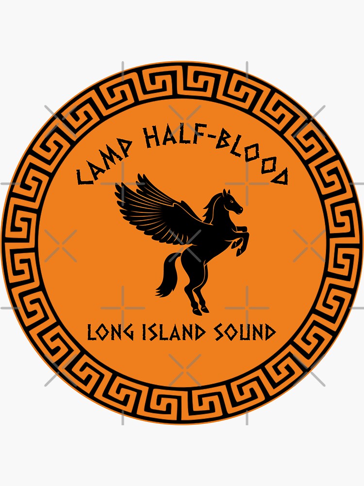 Camp Half Blood Long Island Sound - Graphic Designs - Sticker