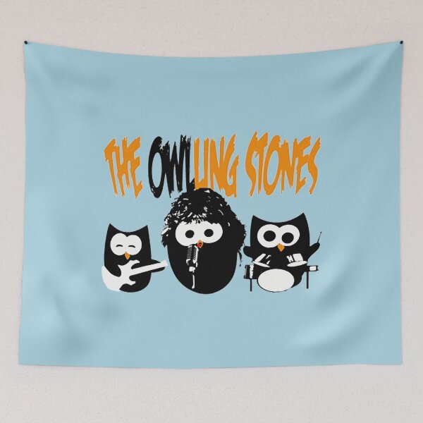Item preview, The Owl-Ling Stones designed and sold by GHarshita.