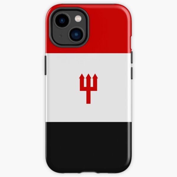 United Trident - Red, White & Black iPhone Tough Case